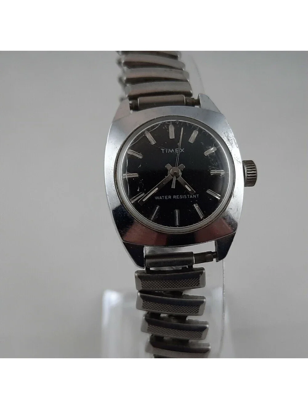 Vintage Timex Mechanical Watch Women Water Resistant For Parts Or Repair